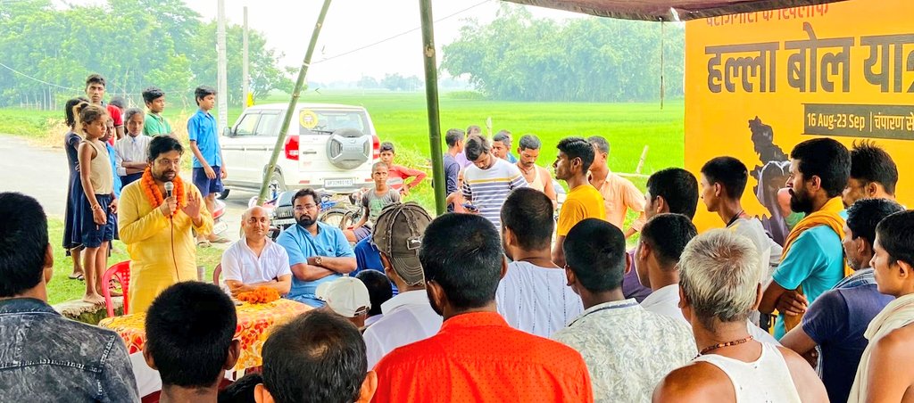 ‘युवा हल्ला बोल’ के अध्यक्ष अनुपम पहुंचे सहरसा, कहा- बेरोज़गारी आज जीवन मरण का सवाल बन चुका है