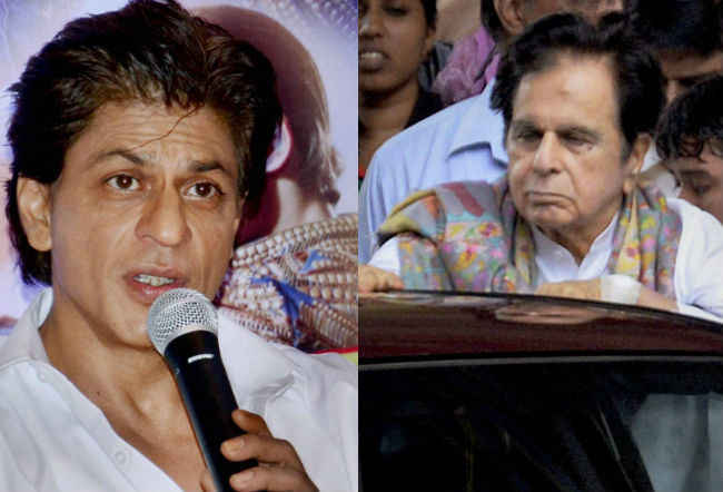 दिलीप कुमार हमारे फिल्म उद्योग के स्तंभ हैं : शाहरुख खान