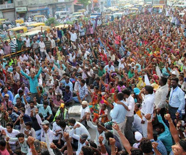 गुजरात के पटेल आरक्षण आंदोलन की आंच मध्यप्रदेश पहुंची