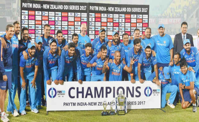 INDvsNZ : रोहित-कोहली का धमाका, भारत ने न्यूजीलैंड को 6 रन से हराया, लगातार 7वीं श्रृंखला पर कब्जा