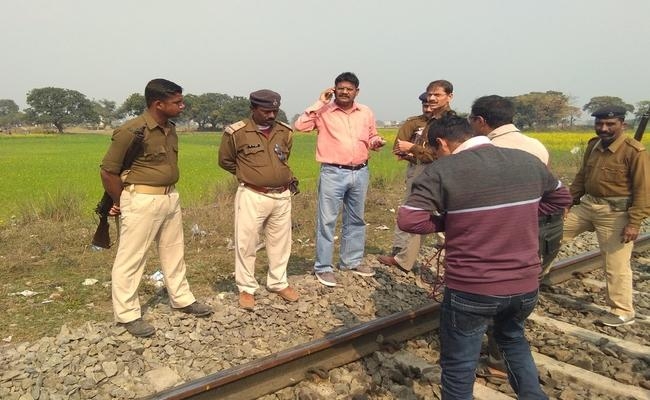 रेल ट्रैक विस्फोट : एसआइटी को आतंकी साजिश की आशंका, संदिग्ध का स्केच तैयार