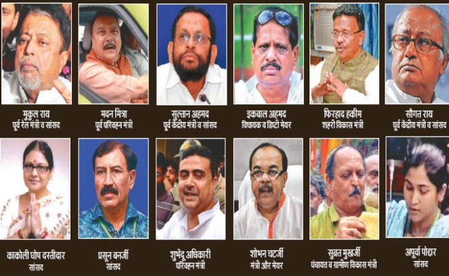 नारद स्टिंग : तृणमूल कांग्रेस के 12 नेताओं पर केस