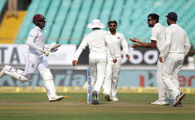 INDvs WI, 1st Test Day 2 : दूसरे दिन का खेल समाप्त IND 649/9 decl, WI 94/6