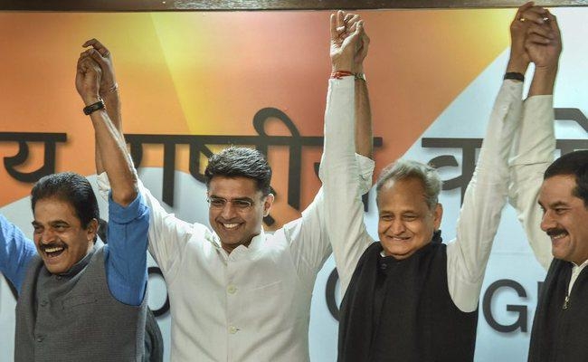 राजस्थान में संशय खत्म, गहलोत होंगे मुख्यमंत्री और पायलट उप-मुख्यमंत्री