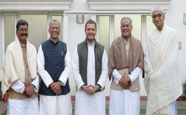 छत्तीसगढ़ का अगला मुख्यमंत्री कौन ?, राहुल ने फिर दिया फोटो से संदेश