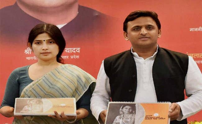 अखिलेश ने दिये अपनी पत्नी की सीट पर चुनाव लड़ने के संकेत
