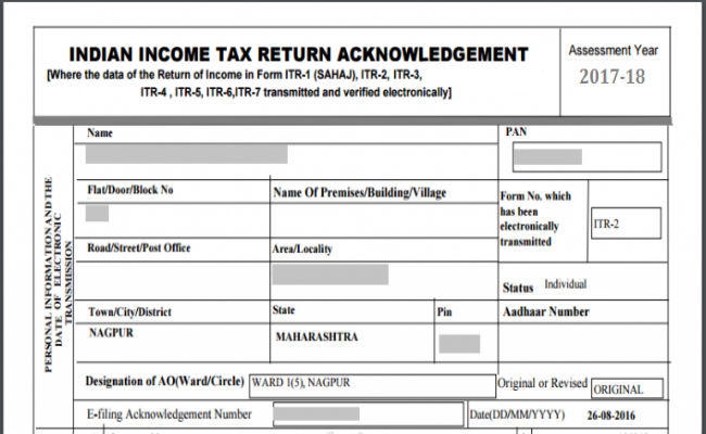 2018-19 के लिए अा गया नया ”आसान” ITR फॉर्म