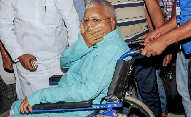 बिहार : पटना में भी लालू प्रसाद का शुगर व बीपी रहा सामान्य
