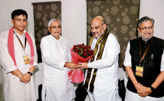 भाजपा का मिशन 2019 :नीतीश के साथ भाजपा का गठबंधन अटूट