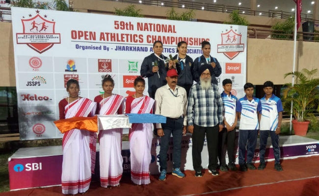59वीं नेशनल ओपन एथलेटिक्स चैंपियनशिप : पहले दिन रेलवे के एथलीटों का दबदबा, जीते 3 गोल्ड