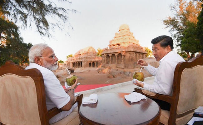 मोदी-शी ने सातवीं सदी के स्मारक पर द्विपक्षीय संबंधों को बनाया सहज
