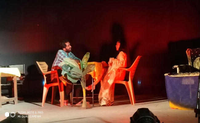 रांची में मंटो की कहानी पर आधारित ”बादशाहत का खात्मा” नाटक का किया गया मंचन