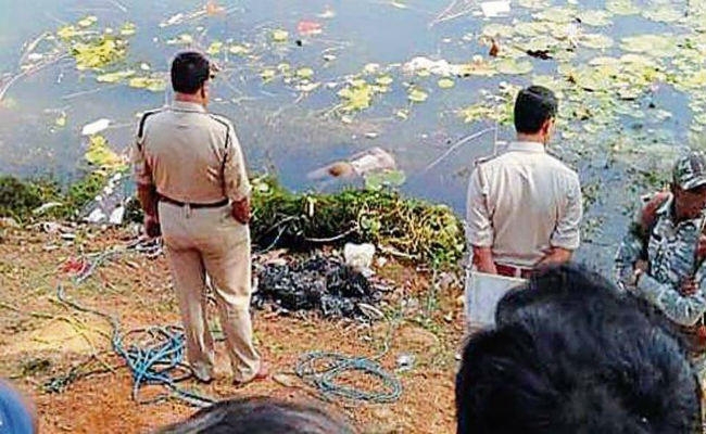 घर के पास तालाब से मिला वृद्ध का शव