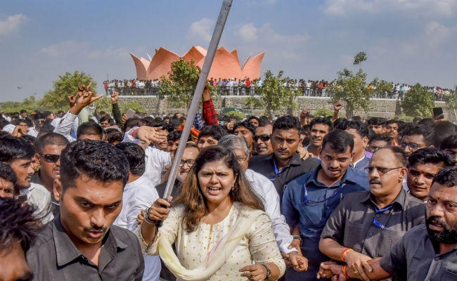पंकजा मुंडे ने कहा- मैं भाजपा नहीं छोड़ रही, पार्टी फैसला लेने काे स्वतंत्र