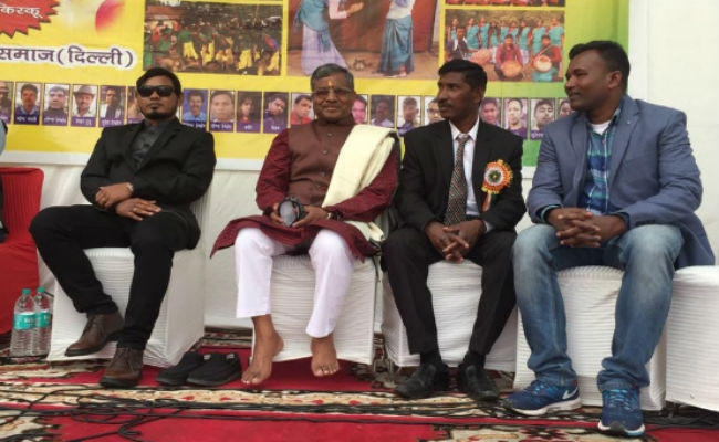 दिल्ली में पहली बार आयोजित हुआ सोहराय पर्व, शामिल हुए बाबूलाल मरांडी