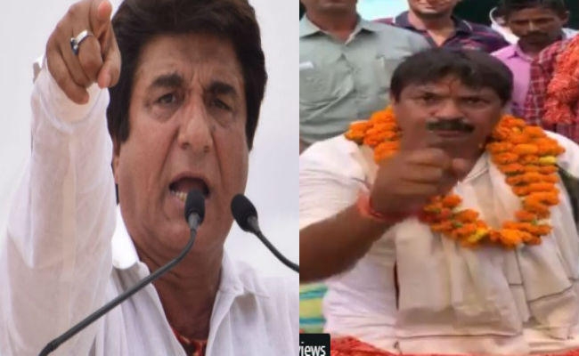 VIDEO: बसपा उम्मीदवार गुड्डू पंडित ने दी जूतों से मारने की धमकी, राज बब्बर ने कहा मेरी क्या औकात…