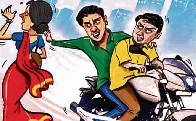 रांची : हरमू चौक से सहजानंद चौक बना चेन छिनतई का रेड जोन