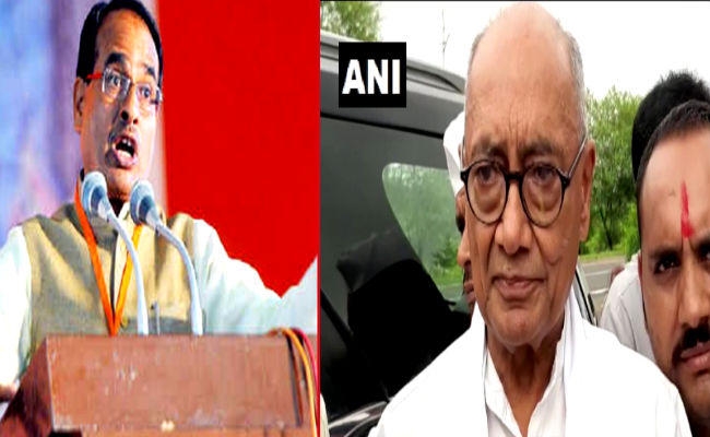शिवराज ने नेहरु को बताया ”क्रिमिनल’, दिग्विजय बोले- वो पैरों की धूल भी नहीं