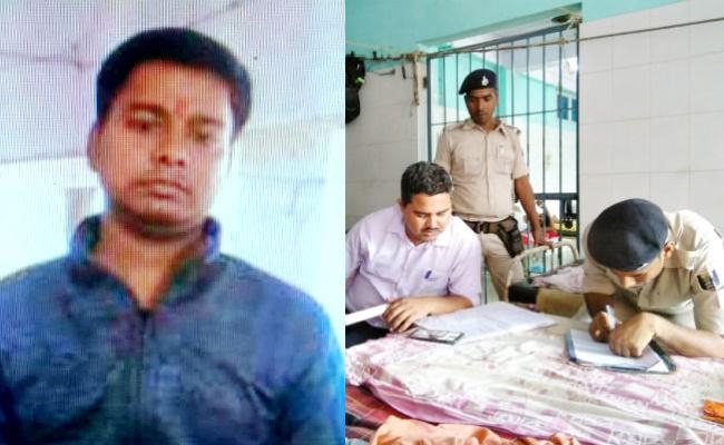 सीतामढ़ी का कुख्यात विकास झा जवान के आंख में मिर्ची पाउडर डाल कर JLNMCH के कैदी वार्ड से फरार