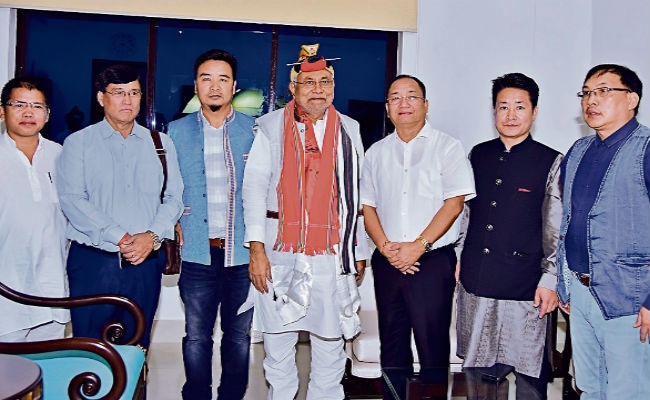 अरुणाचल के जदयू विधायकों व नेताओं ने किया बिहार का दौरा