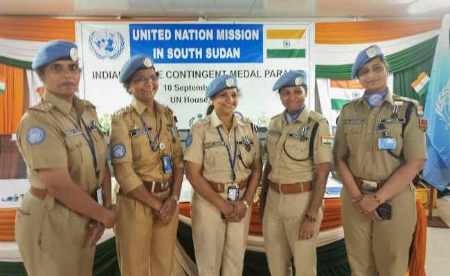 संयुक्त राष्ट्र ने उल्लेखनीय सेवाओं के लिए पांच भारतीय महिला पुलिस अधिकारियों को दिया सम्मान