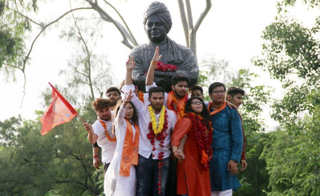 DUSU Election : अध्यक्ष सहित तीन पदों पर ABVP का कब्जा, NSUI एक सीट पर विजयी