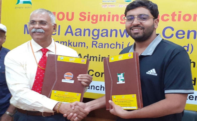 रांची : नामकुम प्रखंड के 40 आंगनबाड़ी केंद्र बनेंगे मॉडल केंद्र, CSR से 60 लाख देगा IOCL