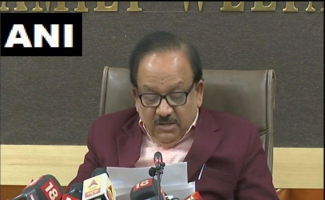 स्वास्थ्य मंत्री डाॅ हर्षवर्धन ने कहा, चीन से भारत आये 402 लोगों में नहीं मिला कोरोना का वायरस