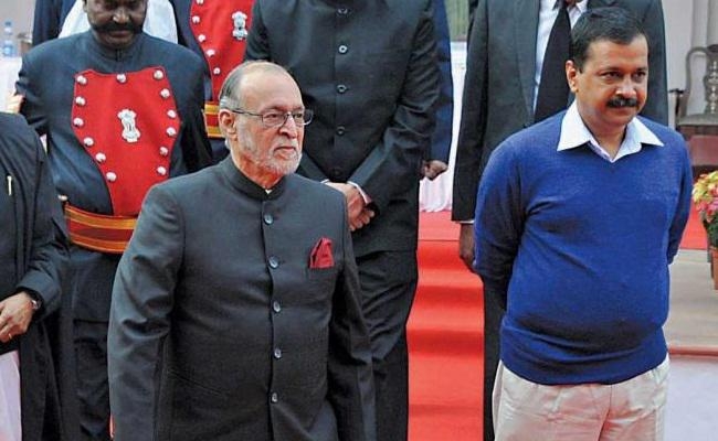 केजरीवाल ने उपराज्यपाल अनिल बैजल से की मुलाकात