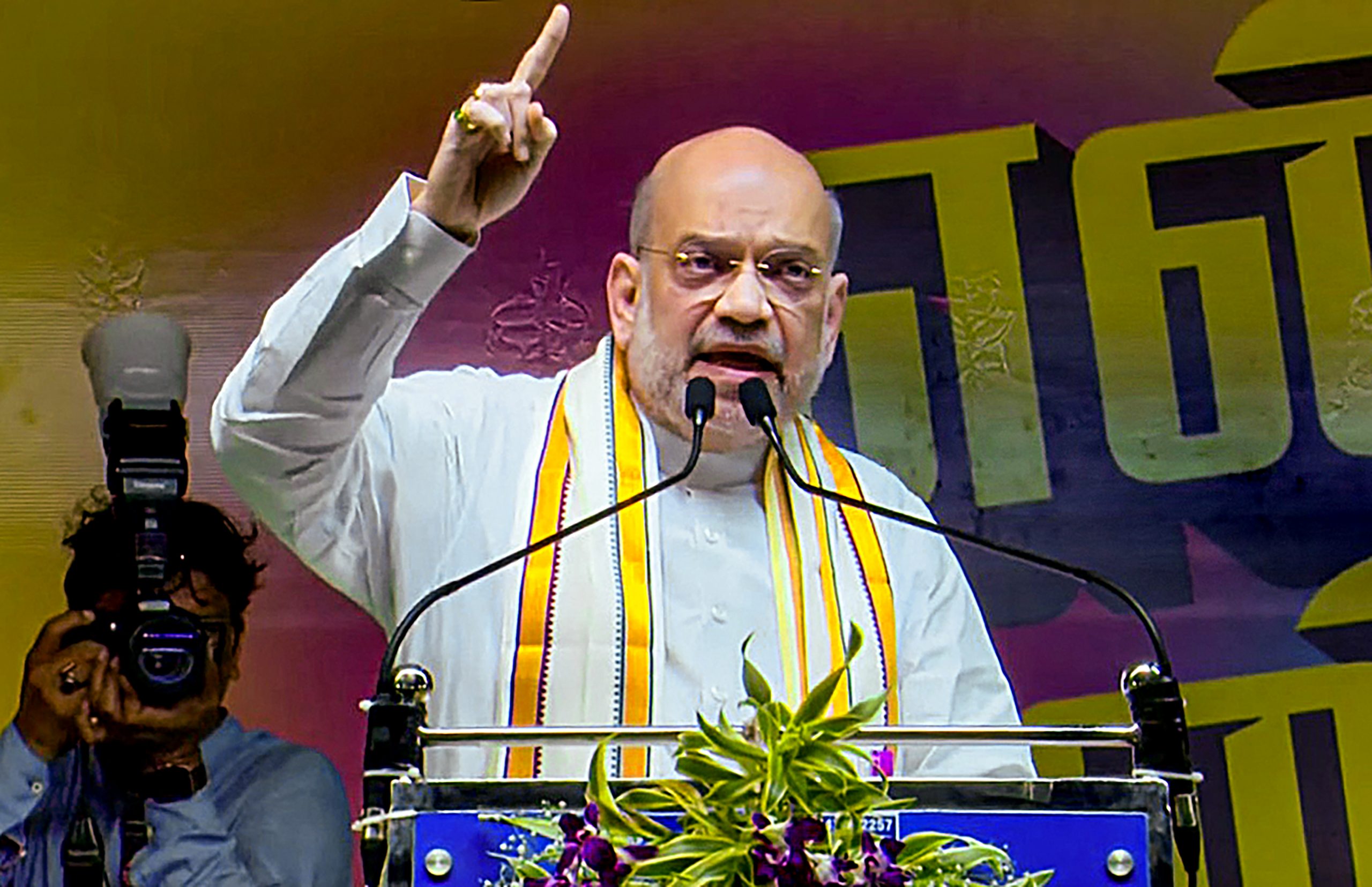 अमित शाह ने तमिलनाडु से विपक्षी गठबंधन को घेरा, पढ़ें उनके संबोधन की 9 प्रमुख बातें