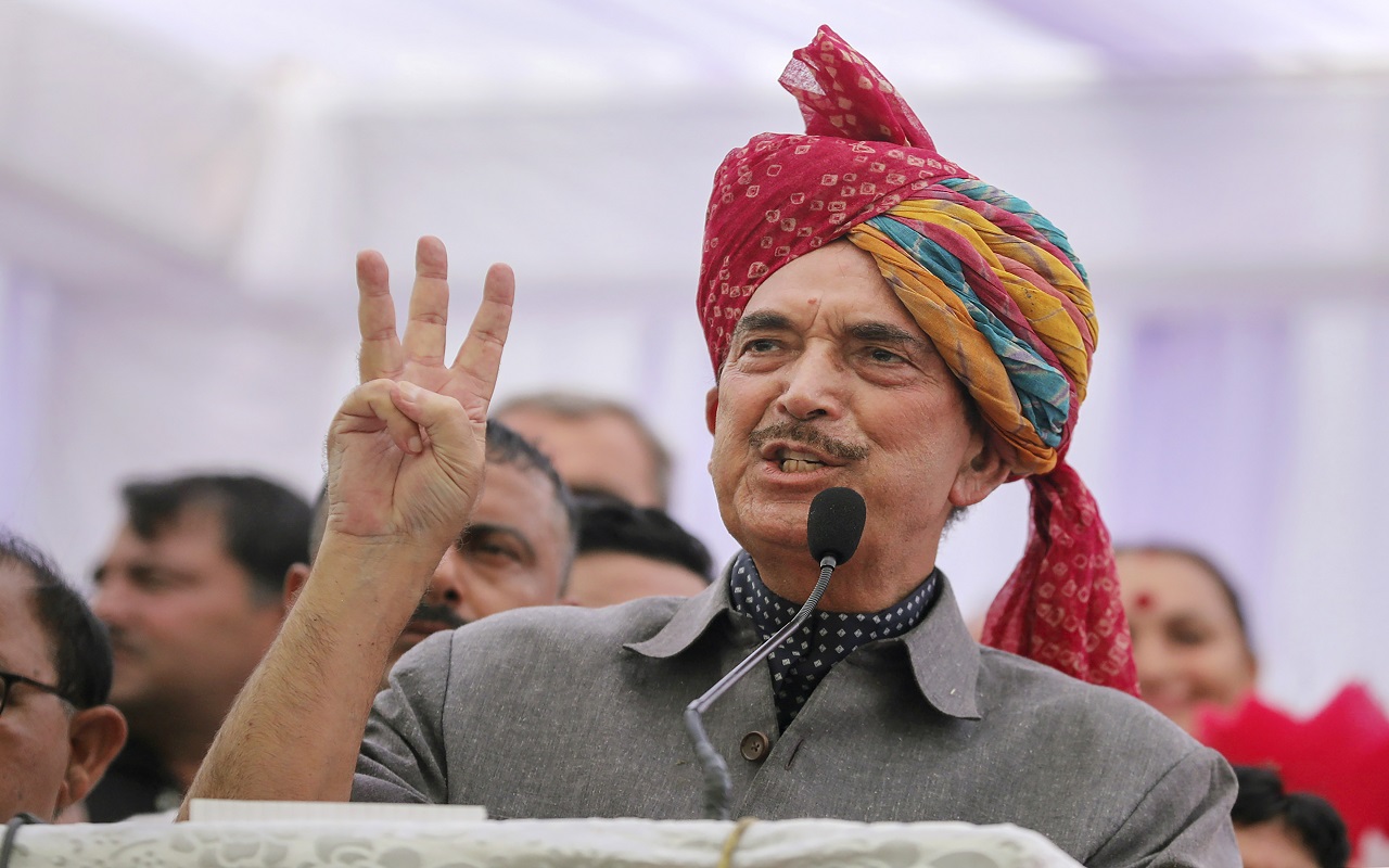 गुलाम नबी आजाद ने बताया कैसे होगी उनकी नयी पार्टी और एजेंडा, कहा- कांग्रेस को दिया अपना खून