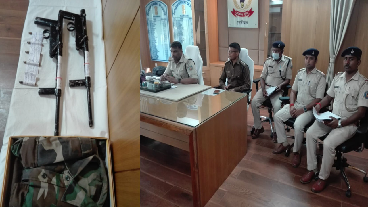 Jharkhand Crime News : किसी बड़ी घटना को अंजाम देने से पहले ही पुलिस की गिरफ्त में आया नक्सली, हथियार सहित हुआ गिरफ्तार