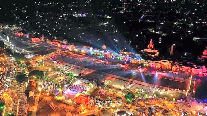 Ayodhya Diwali Video and Photo : अयोध्या की दिवाली देखने पहुंचे लाखों लोग, वेबसाइट हो गई क्रैश