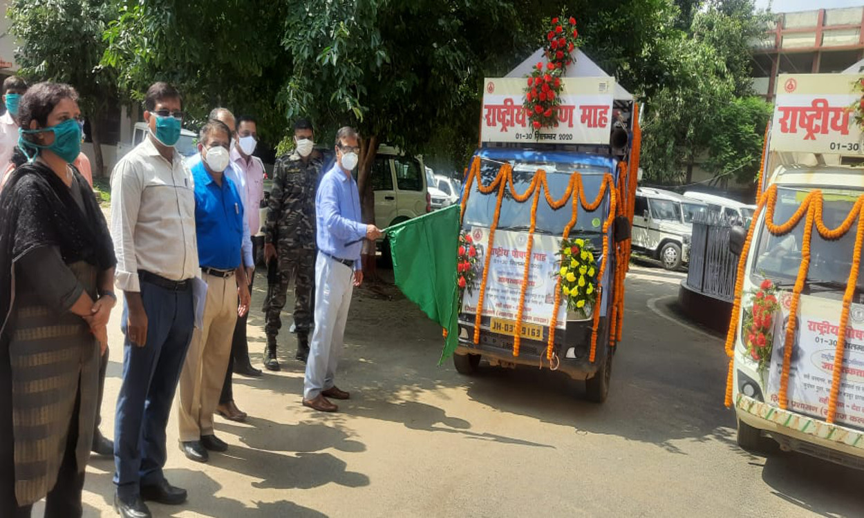 कुपोषण मुक्त जिला बनाने को लेकर सामूहिक प्रयास जरूरी, पोषण जागरूकता रथ हुआ रवाना