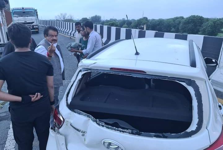 एक्सप्रेस-वे पर दुर्घटना में घायल महिला की केंद्रीय मंत्री एसपी सिंह बघेल ने बचाई जान, जानें हुआ क्या?
