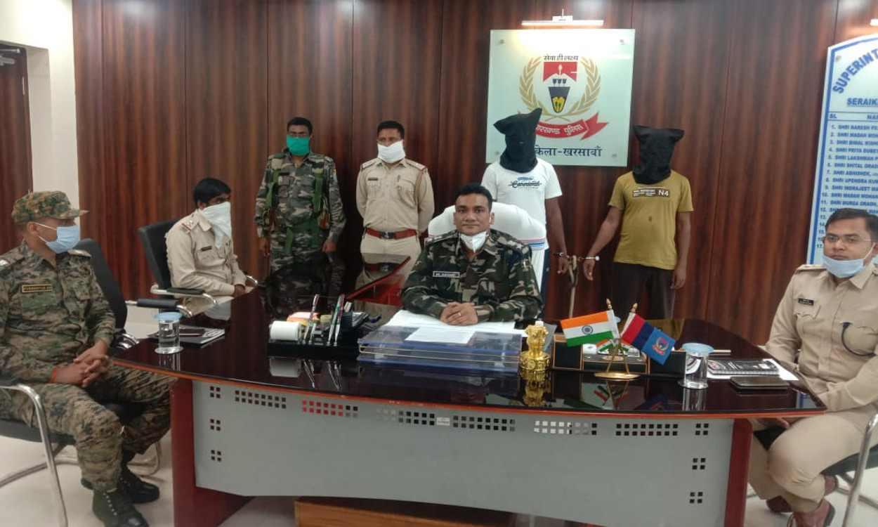 महाराज प्रमाणिक दस्ता का 2 हार्डकोर नक्सली गिरफ्तार, कई मामलों में था शामिल