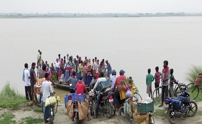 कोसी नदी के जलस्तर में वृद्धि, लोगों को सताने लगी बाढ़ की आशंका