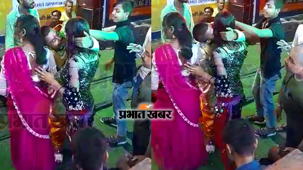 VIDEO: गया में थर्ड जेंडर नर्तकियों के साथ मंदिर के सचिव की अश्लील हरकत, डर्टी डांस का वीडियो वायरल