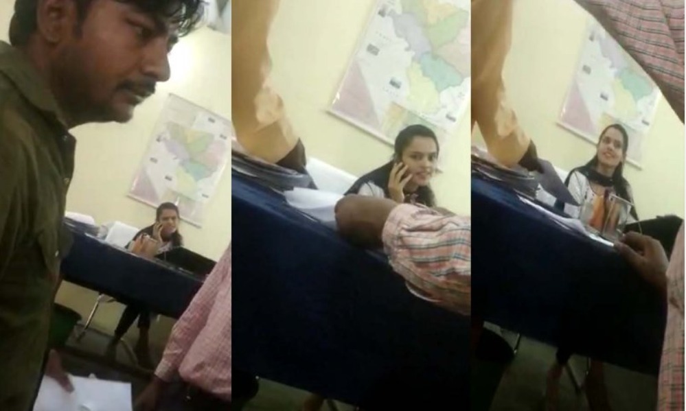 इटावा में नायब तहसीलदार के जाते ही उनकी पत्नी बन गईं साहब, फरियाद सुनीं- फाइलें खंगाली, वीडियो हो गया वायरल