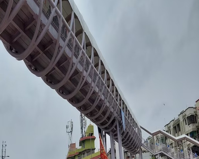 R block foot overbridge from Mithapur is ready