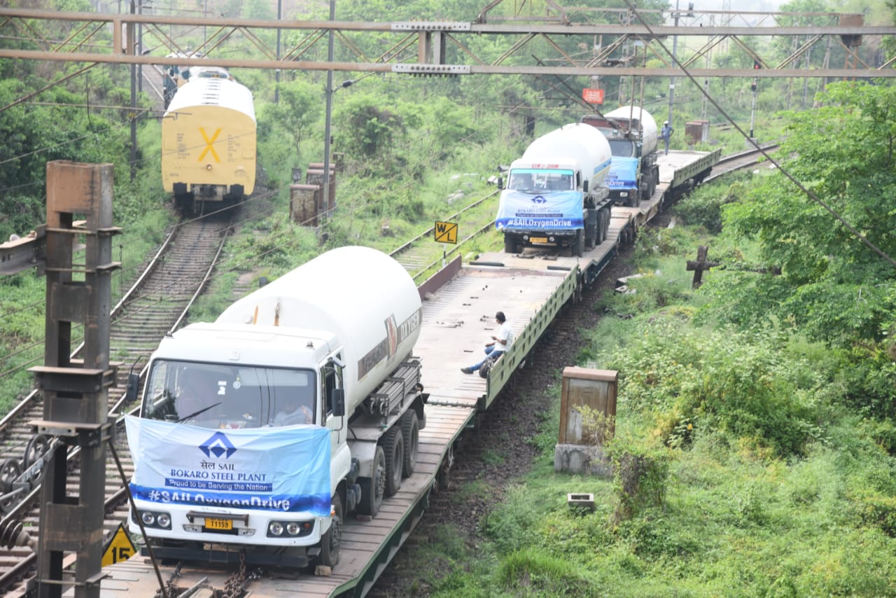 Coronavirus In Jharkhand : कोरोना के खिलाफ जंग में Rail व SAIL की है ‘पवनपुत्र’ की भूमिका, UP समेत देश के इन 8 राज्यों को ऑक्सीजन की संजीवनी दे रही BSL