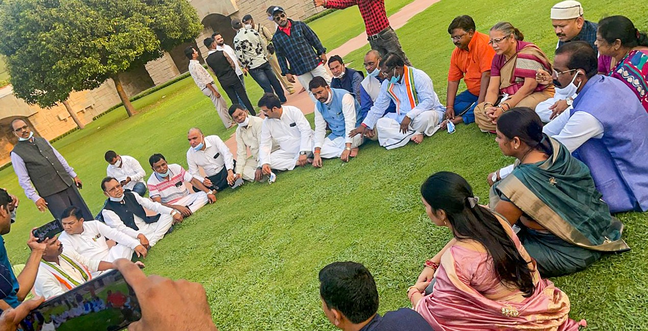 छत्तीसगढ़ सीएम के समर्थन में 35 विधायकों ने दिल्ली में डाला डेरा, बोले भूपेश बघेल- कोई राजनीति नहीं