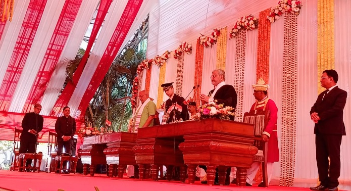 शपथ के बाद झारखंड हाईकोर्ट के चीफ जस्टिस संजय कुमार मिश्र बोले- पिछड़ों को न्याय दिलाना मेरी प्राथमिकता