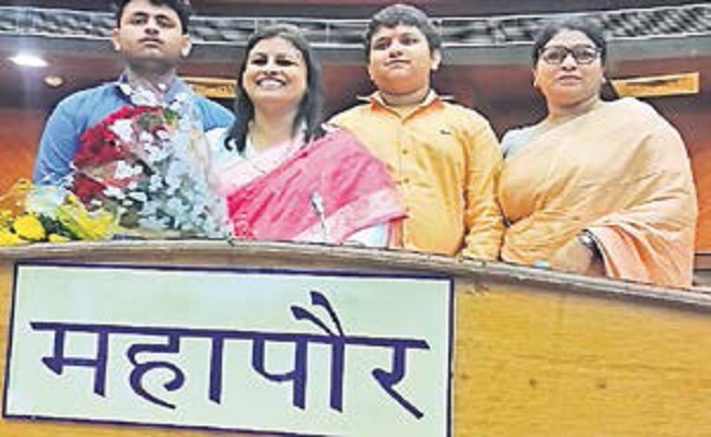 बिहार की बेटी बनी दक्षिण दिल्ली की महापौर, बचपन से ही राजनीति में थी दिलचस्पी