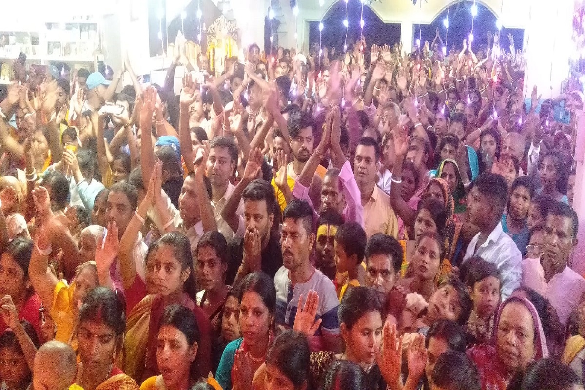 Janmashtami 2022 : जन्माष्टमी पर कृष्णमय हुआ विश्व प्रसिद्ध कन्हाई नाट्यशाला इस्कॉन मंदिर