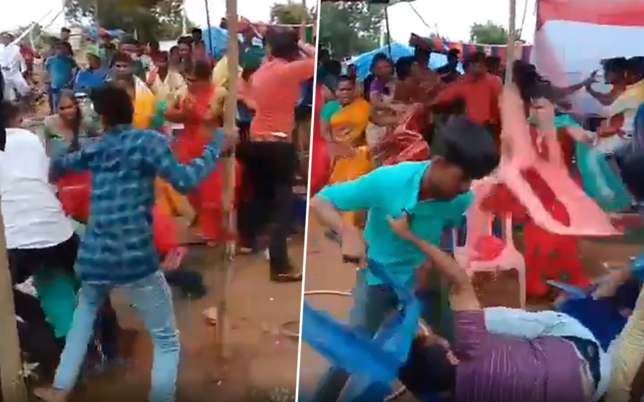 झारखंड : शादी में गर्म पूड़ी नहीं मिलने पर मचा बवाल, जमकर चले पत्थर और हथियार, एक युवक हिरासत में