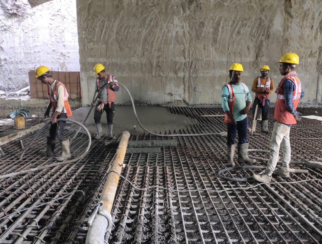 Kanpur Metro: नयागंज मेट्रो स्टेशन पर कॉनकोर्स लेवल की कास्टिंग शुरू, टॉप-डाउन प्रणाली से हो रहा निर्माण