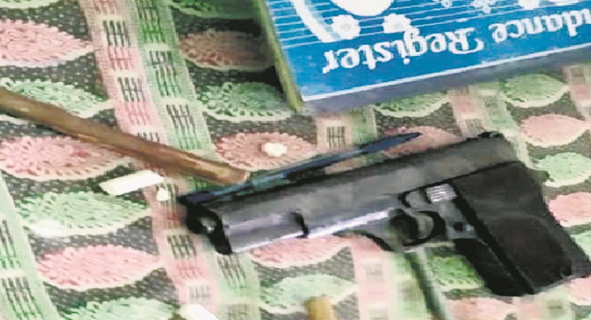 भूली ट्रेनिंग स्कूल के पास से प्रिंस के तीन गुर्गे गिरफ्तार, दो पिस्टल, चार गोली व तीन मोबाइल बरामद