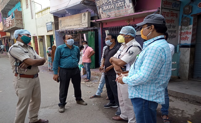 Corona Virus : कोरोना पॉजिटिव व्यक्ति के संपर्क में आये 48 की हुई जांच