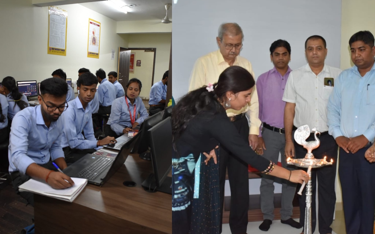 RKDF University Ranchi में “स्टॉक मार्केट मौलिक, तकनीकी विश्लेषण” विषयक सात दिवसीय कार्यशाला शुरू